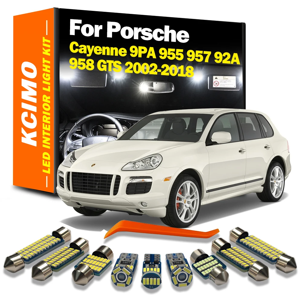 Kcimo For Porsche Cayenne 9PA 955 957 92A 958 GTS 2002-2016 2017 2018 Vehicle Lamp LED Interior Dome Map Light Kit Car Led Bulbs
Kcimo For Porsche Cayenne 9PA 955 957 92A 958 GTS 2002-2016 2017 2018 Vehicle Lamp LED Interior Dome Map Light Kit Car Led Bulbs