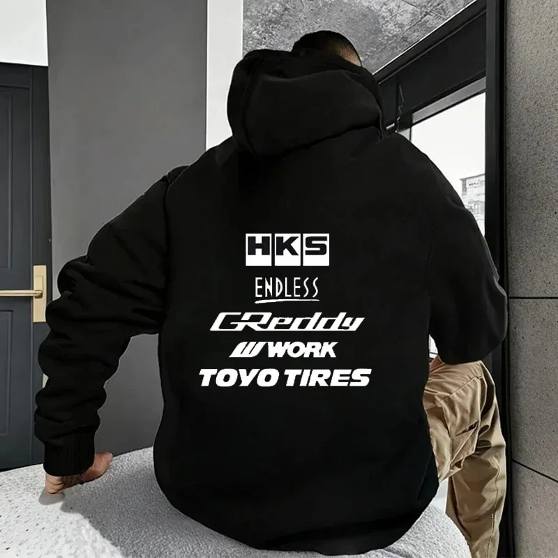 Мужская модная толстовка 2025-26 в стиле JDM (Япония) с принтом HKS ENDLESS, повседневный хлопковый пуловер с длинным рукавом для мужчин и женщин
Мужская модная толстовка 2025-26 в стиле JDM (Япония) с принтом HKS ENDLESS, повседневный хлопковый пуловер с длинным рукавом для мужчин и женщин