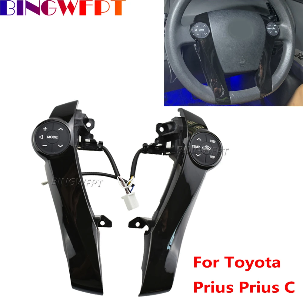 Piano Black With Flyline Car Steering Wheel Button For Toyota Prius Prius C 2011-2015 Aqua 2012-2014 Volume Audio Control Switch
Piano Black With Flyline Car Steering Wheel Button For Toyota Prius Prius C 2011-2015 Aqua 2012-2014 Volume Audio Control Switch
