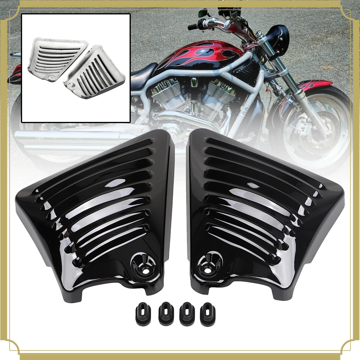 Motorcycle Airbox Frame Neck Air Intake Side Cover Fit For Harley V-Rod VRSCF VRSCAW VRSCA VRSCB VRSCX Night Rod VRSCD VRSCDX
Motorcycle Airbox Frame Neck Air Intake Side Cover Fit For Harley V-Rod VRSCF VRSCAW VRSCA VRSCB VRSCX Night Rod VRSCD VRSCDX