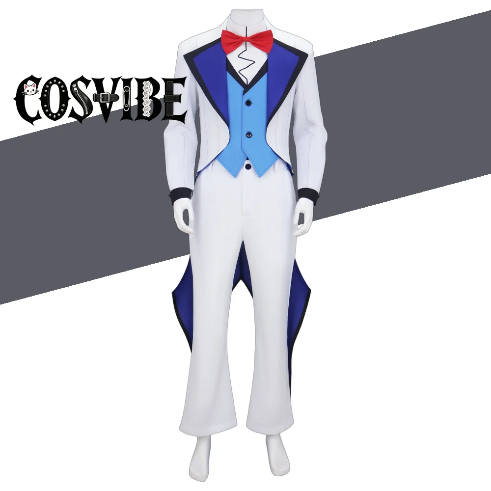 Hazbin Hotel S2 Vox Vincent Cosplay - White Suit Bow Tie Anime Full Set Men Women Comic Con Party
Hazbin Hotel S2 Vox Vincent Cosplay - White Suit Bow Tie Anime Full Set Men Women Comic Con Party