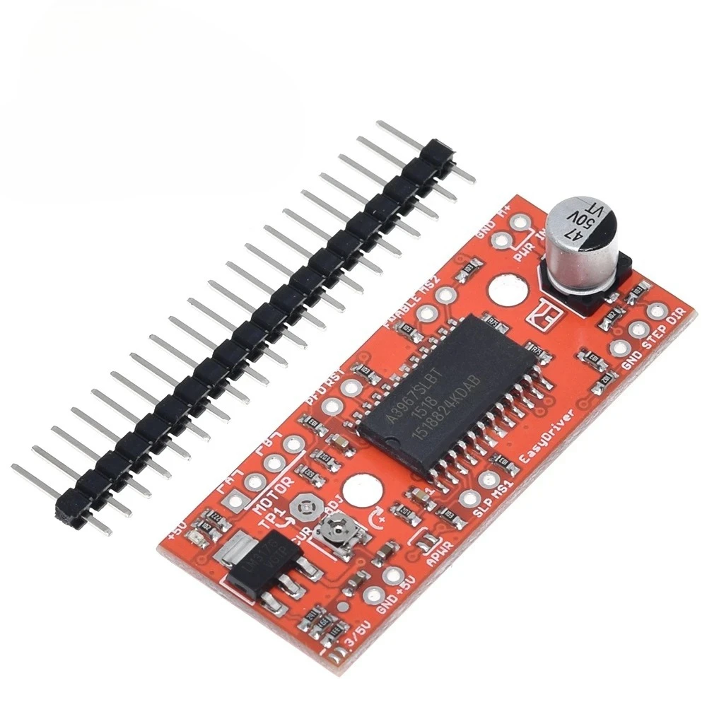 1/3 шт. A3967 EasyDriver драйвер шагового двигателя V44 для платы разработки Arduino
1/3 шт. A3967 EasyDriver драйвер шагового двигателя V44 для платы разработки Arduino