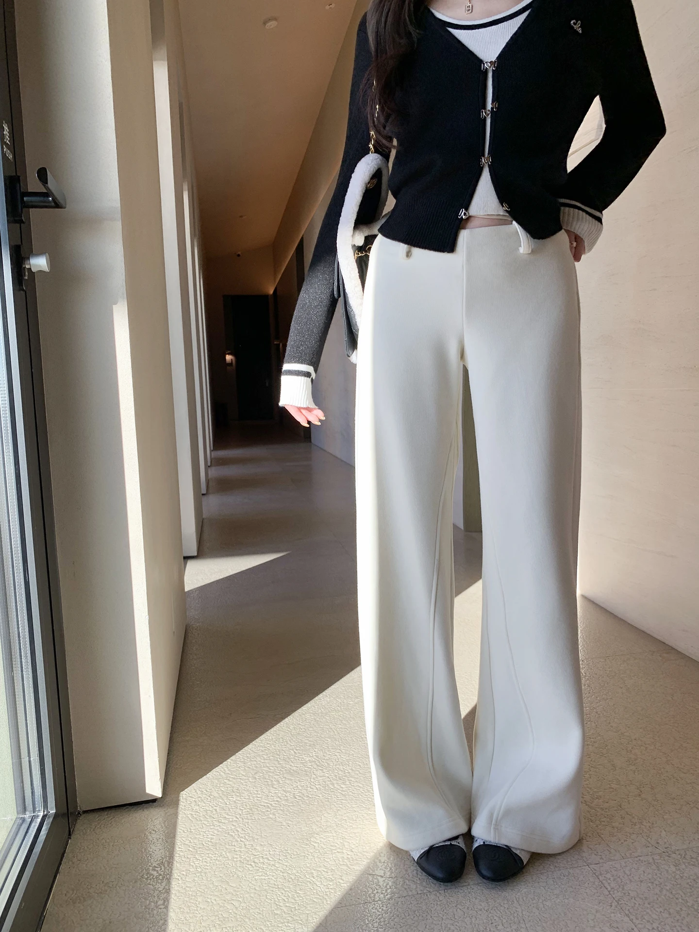 Low Waist Wide Leg Knitted Fce Lined Thiened Casual Trousers for Women Winter Loose Fit Bell Bot Earth Store
Low Waist Wide Leg Knitted Fce Lined Thiened Casual Trousers for Women Winter Loose Fit Bell Bot Earth Store