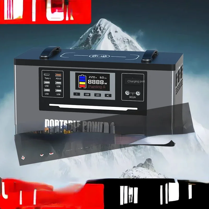 Hot sales Outdoor mobile power supply with large capacity, 220V portable battery room, self driving tour, live camping
Hot sales Outdoor mobile power supply with large capacity, 220V portable battery room, self driving tour, live camping