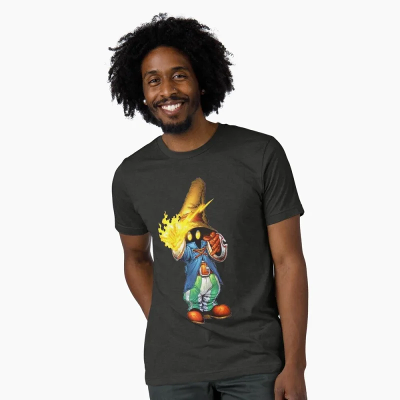 Vivi Art Final Fantasy Gift t shirt for RPG gamer 100% cotton printed Men's Short Sleeve Graphic T-Shirt All size tops S-6XL
Vivi Art Final Fantasy Gift t shirt for RPG gamer 100% cotton printed Men's Short Sleeve Graphic T-Shirt All size tops S-6XL
