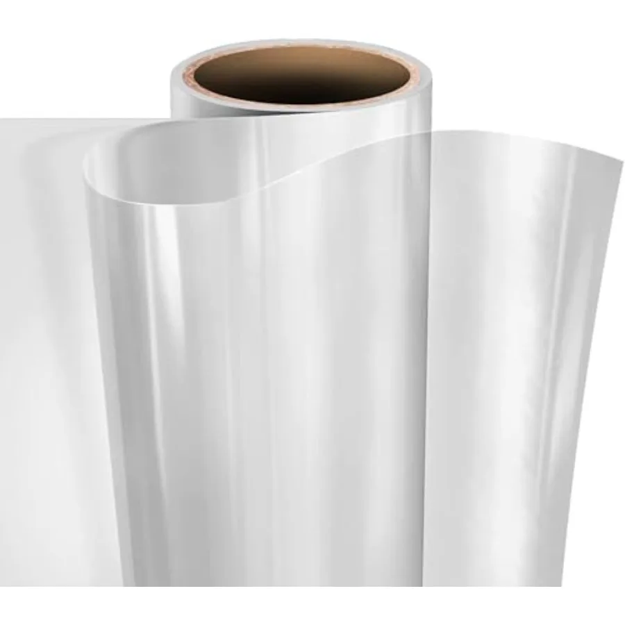 Clear Self-Adhesive Lamination Vinyl Roll for Die-Cutters and Vinyl Plotters 150Feet Bulk Roll
Clear Self-Adhesive Lamination Vinyl Roll for Die-Cutters and Vinyl Plotters 150Feet Bulk Roll