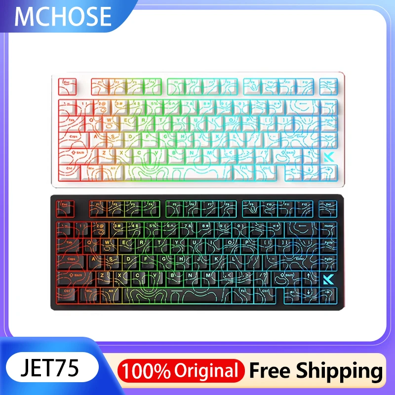 Mchose Jet75 Magnetic Switch Mechanical Keyboard 8k Polling Rate Esports RGB Customized Wired Gaming Keyboard Accessory Gifts
Mchose Jet75 Magnetic Switch Mechanical Keyboard 8k Polling Rate Esports RGB Customized Wired Gaming Keyboard Accessory Gifts