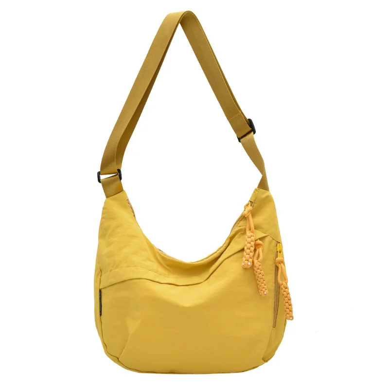 Women Nylon Dumpling Bag Large Capacity Shoulder Crossbody Bag Minimalist Casual Commuter Travel Purse
Women Nylon Dumpling Bag Large Capacity Shoulder Crossbody Bag Minimalist Casual Commuter Travel Purse