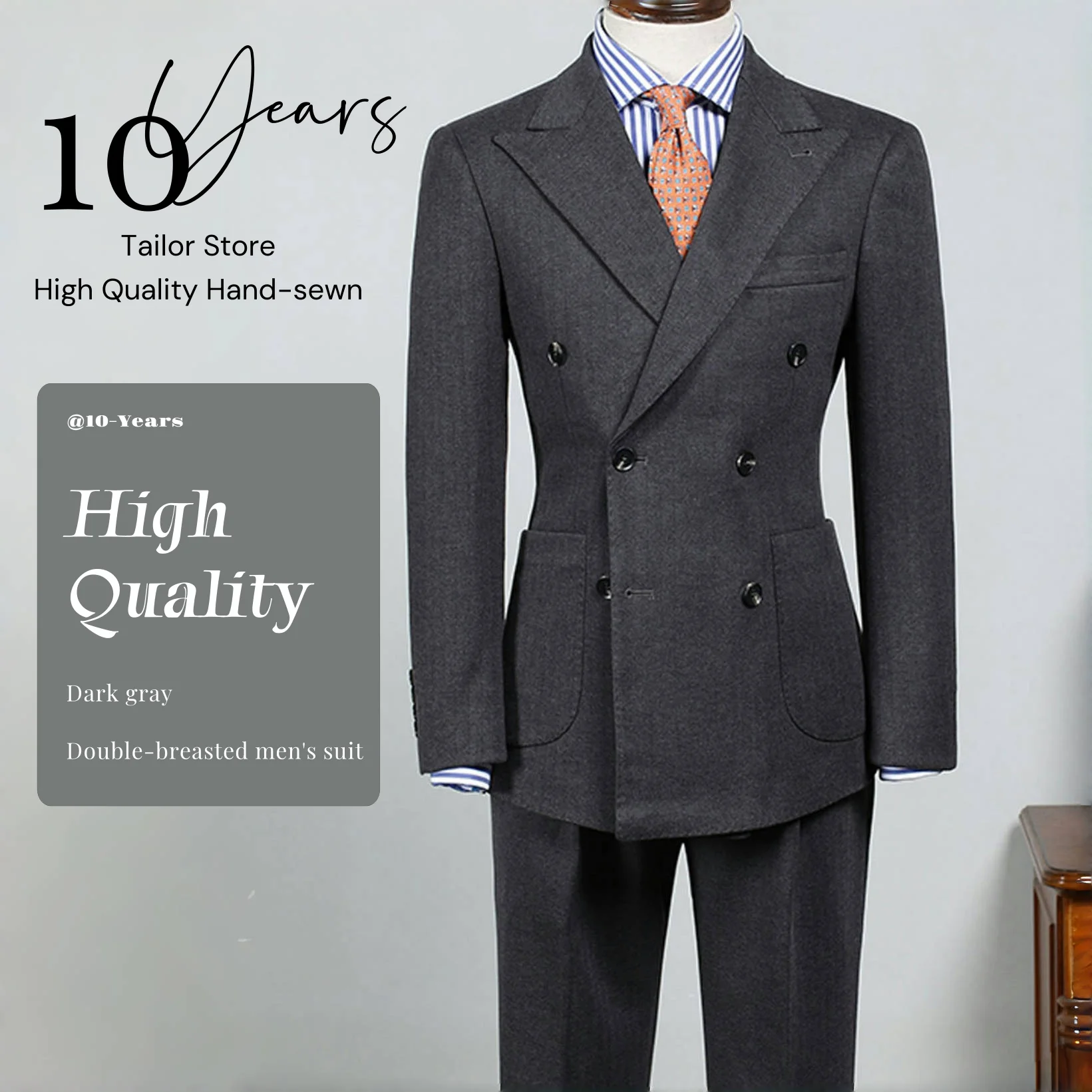 New Men's Suit 2 Piece Blazer Solid Color British Style Formal Business Work Clothes Party Groom Wedding Tuxedo Custom Color
New Men's Suit 2 Piece Blazer Solid Color British Style Formal Business Work Clothes Party Groom Wedding Tuxedo Custom Color