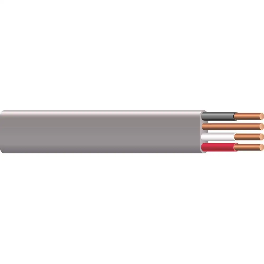 80 футов, 6 AWG, 3-проводной подземный кабель подачи UF-B — серый, ПВХ и нейлоновая изоляция, совместим с наружным рисунком
80 футов, 6 AWG, 3-проводной подземный кабель подачи UF-B — серый, ПВХ и нейлоновая изоляция, совместим с наружным рисунком