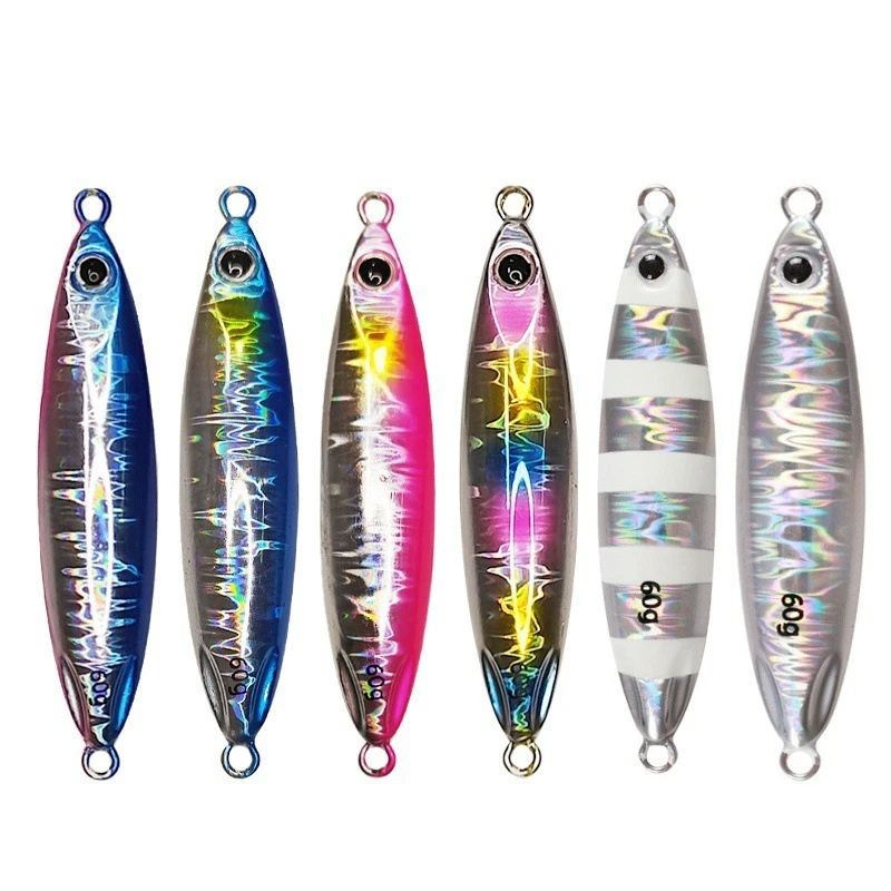 3pcs Slow Jigging Metal Lure 40g-60g Jig Fishing Lures Tuna Inshore Casting Saltwater Sea Bass Artificial Bait Fishing Tackle
3pcs Slow Jigging Metal Lure 40g-60g Jig Fishing Lures Tuna Inshore Casting Saltwater Sea Bass Artificial Bait Fishing Tackle