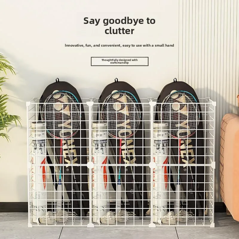 Многофункциональная стойка для хранения спортивного инвентаря: для бадминтона, волейбола, баскетбола, игрушек и многого другого, органайзер для дома
Многофункциональная стойка для хранения спортивного инвентаря: для бадминтона, волейбола, баскетбола, игрушек и многого другого, органайзер для дома