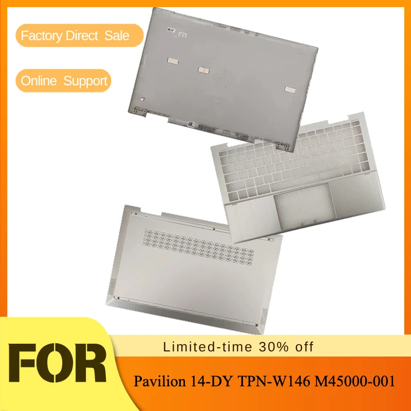 Screen back cover / palm rest / keyboard frame / bottom shell / upper lower case For Pavilion 14-DY TPN-W146 M45000-001
Screen back cover / palm rest / keyboard frame / bottom shell / upper lower case For Pavilion 14-DY TPN-W146 M45000-001
