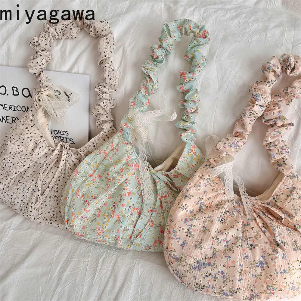 Miyagawa Sweet Butterfly Knot Цветочная плиссированная сумка на плечо Женская портативная сумка через плечо для путешествий и подмышек
Miyagawa Sweet Butterfly Knot Цветочная плиссированная сумка на плечо Женская портативная сумка через плечо для путешествий и подмышек