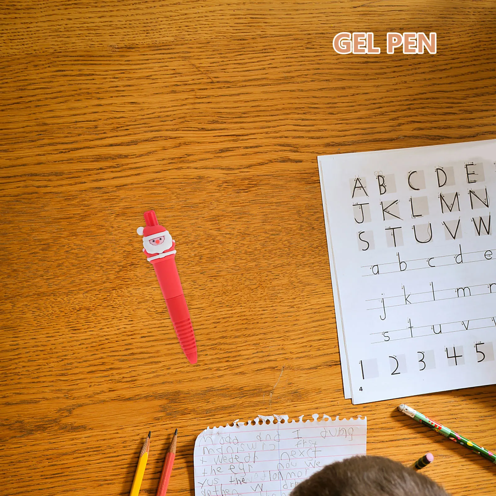 6Pcs Black Ink Christmas Pens Retractable Santa Claus Design Writing Pens for Kids Students Holiday School Office Supplies
6Pcs Black Ink Christmas Pens Retractable Santa Claus Design Writing Pens for Kids Students Holiday School Office Supplies