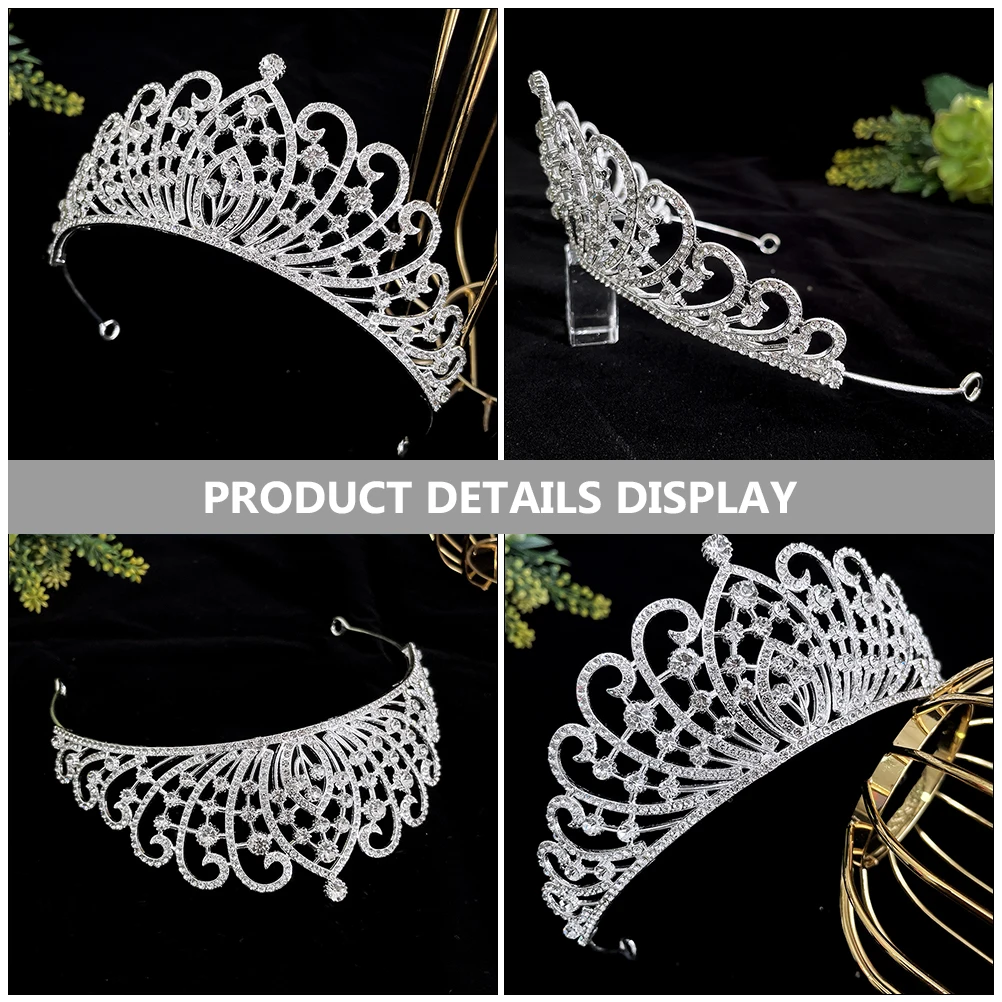 Luxurious Rhinestone Bridal Tiara Hair Headdress for Wedding Banquet Girls Crowns For Women Women Hairstyle Accessories
Luxurious Rhinestone Bridal Tiara Hair Headdress for Wedding Banquet Girls Crowns For Women Women Hairstyle Accessories