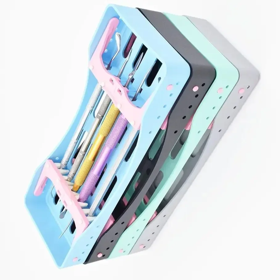 Стоматологическая стерилизация, пластиковая коробка для хирургической стерилизации, стоматологический автоклав, кассетный файл, боры, держатель для дезинфекции, стоматологический инструмент 
Стоматологическая стерилизация, пластиковая коробка для хирургической стерилизации, стоматологический автоклав, кассетный файл, боры, держатель для дезинфекции, стоматологический инструмент