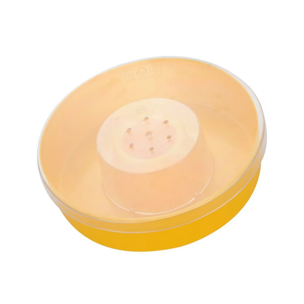 Feeder Round Feeding Bowl Plastic Bee Food Dish Easy Install Creative Bee Water Feeder Beekeeping Tool Professional Accessories
Feeder Round Feeding Bowl Plastic Bee Food Dish Easy Install Creative Bee Water Feeder Beekeeping Tool Professional Accessories