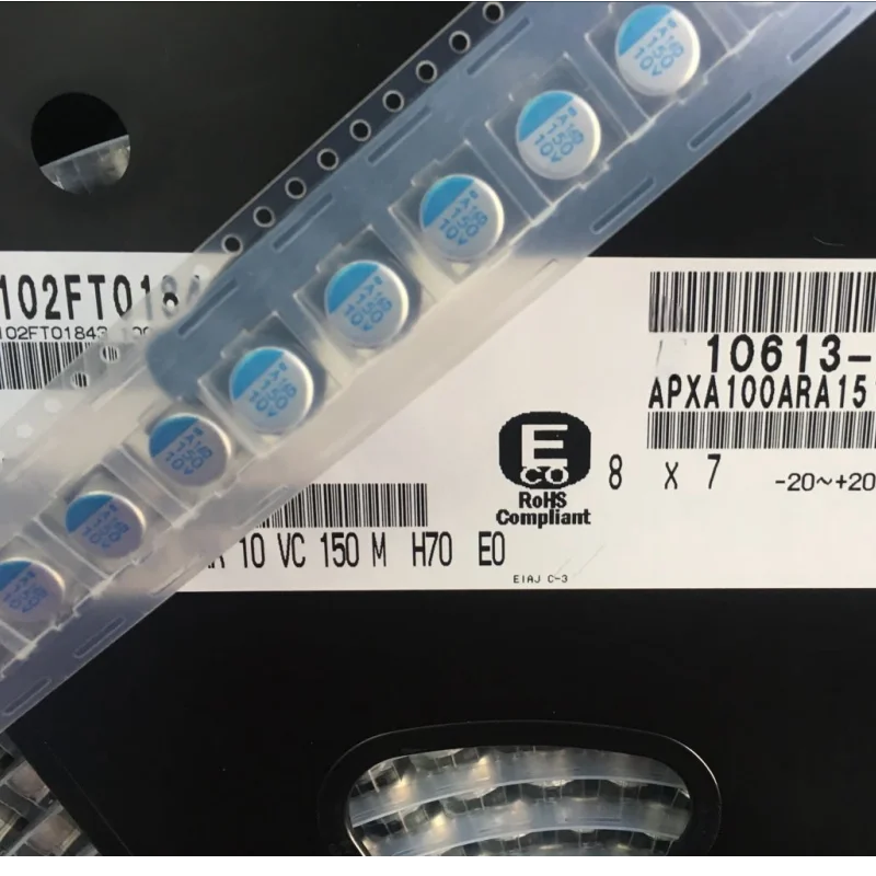 10PCS Black Diamond 10V 150UF 8x7 NCC Chip Solid State Capacitor SMD
10PCS Black Diamond 10V 150UF 8x7 NCC Chip Solid State Capacitor SMD