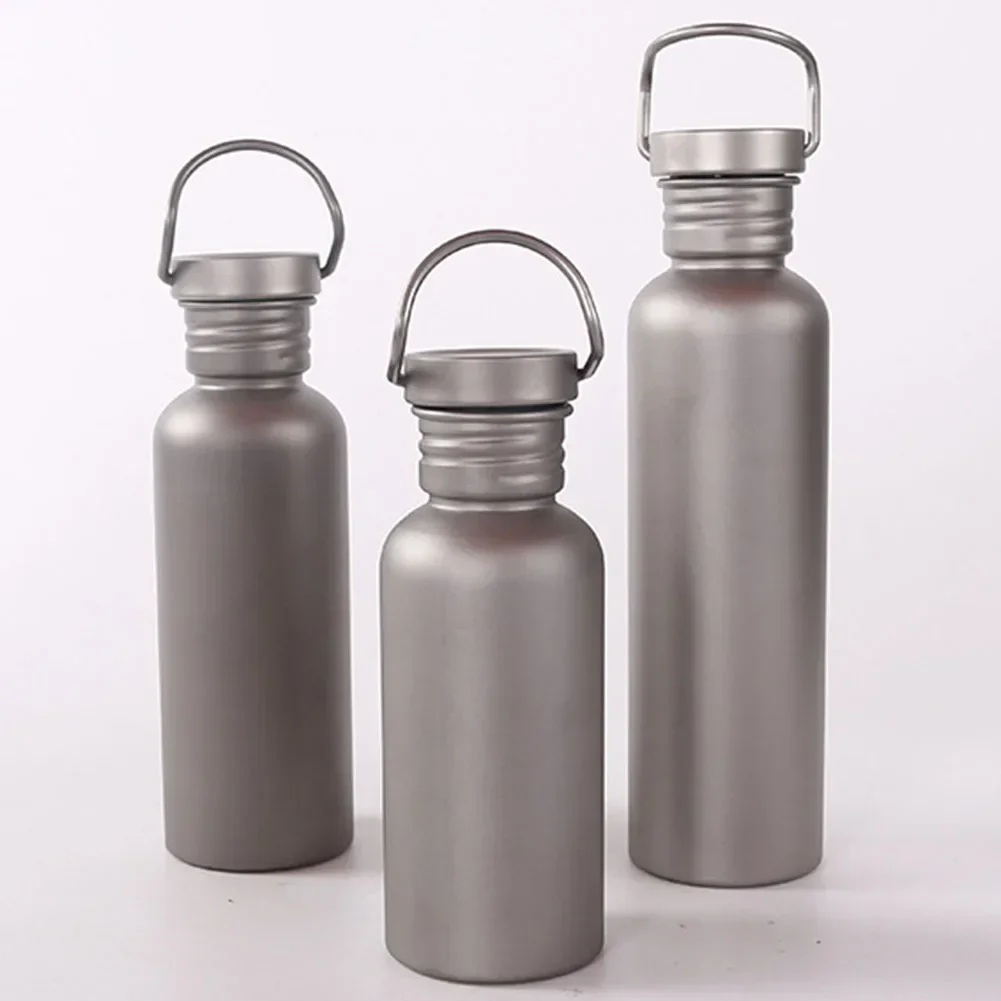 500ml/600ml/750ml Ti Water Bottle With Lid Sport Drinking Bottle For Supplies Tourist Camping Cycling Hiking Water Bottle
500ml/600ml/750ml Ti Water Bottle With Lid Sport Drinking Bottle For Supplies Tourist Camping Cycling Hiking Water Bottle