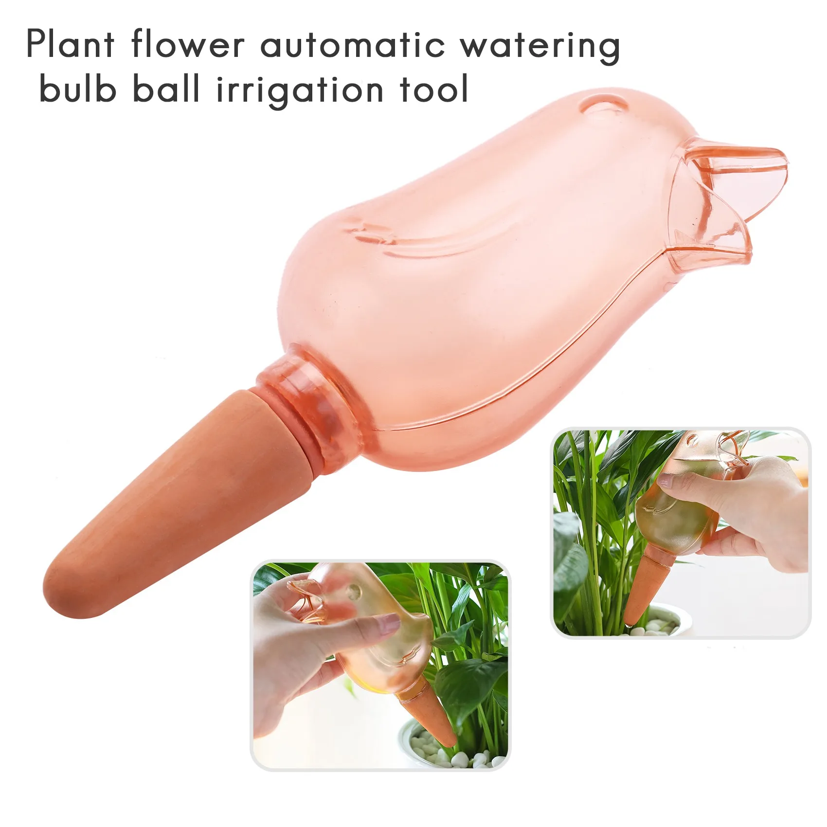AB33-4 Pcs Bird Shape Clear Plant Waterer Clear Self Watering Devices Globes, Houseplant Watering Bulbs Plant Watering Spikes Au
AB33-4 Pcs Bird Shape Clear Plant Waterer Clear Self Watering Devices Globes, Houseplant Watering Bulbs Plant Watering Spikes Au