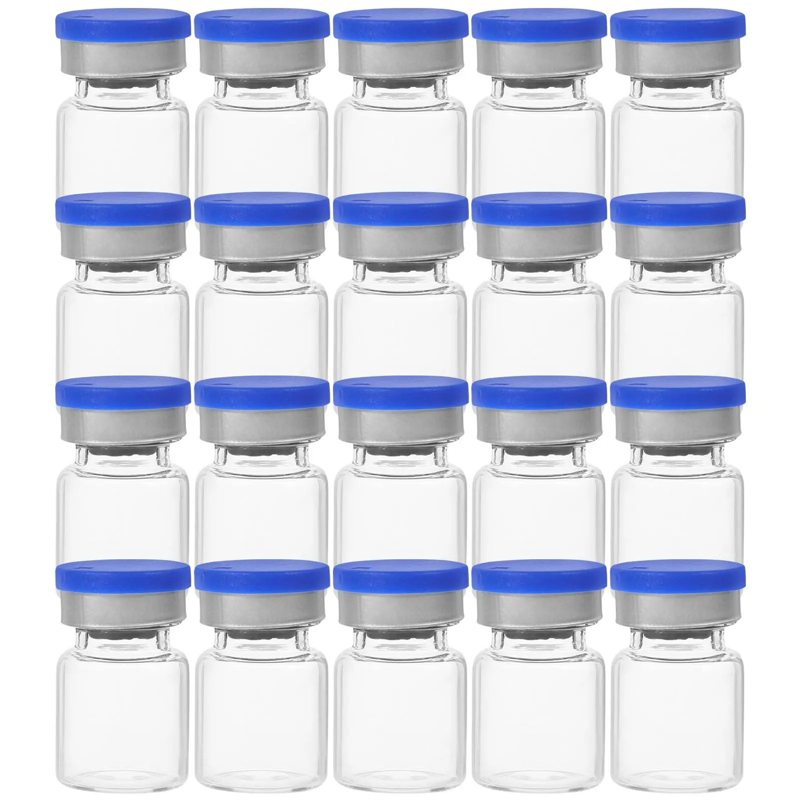 20 Pcs Glass Vials 22x60mm 12ml Clear Laboratory Bottles Essential Oil Storage Small Sample Vials Liquid Powder
20 Pcs Glass Vials 22x60mm 12ml Clear Laboratory Bottles Essential Oil Storage Small Sample Vials Liquid Powder