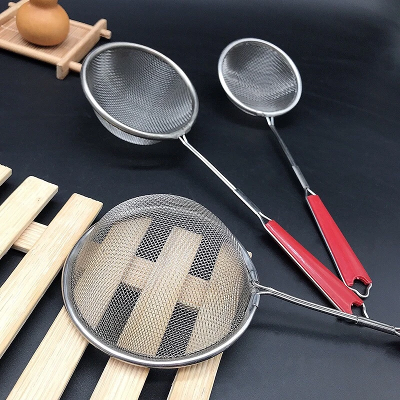 Kitchen Filter Mesh Spoon Stainless Steel Mesh Strainer Scoop Mesh Oil Strainer Flour Sifter Sieve Colander Hot Pot Drain Scoop
Kitchen Filter Mesh Spoon Stainless Steel Mesh Strainer Scoop Mesh Oil Strainer Flour Sifter Sieve Colander Hot Pot Drain Scoop