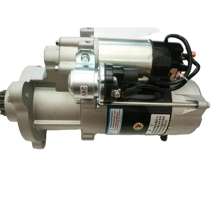 Dong Feng ISLE 24V 7.5 KW Auto Motor Starter DCEC 5256984 QDJ2818 Diesel Starter Motor Parts For Machinery Engines 
Dong Feng ISLE 24V 7.5 KW Auto Motor Starter DCEC 5256984 QDJ2818 Diesel Starter Motor Parts For Machinery Engines