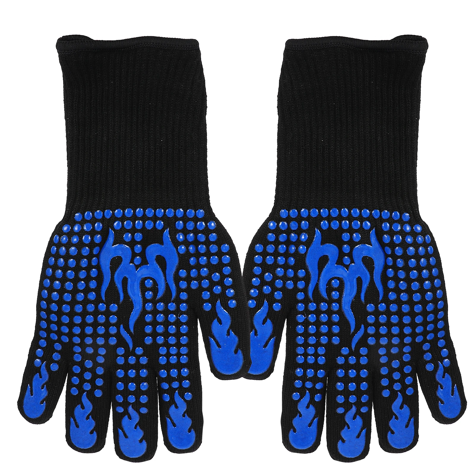 Insulated Silicone Gloves Heat Resistant Kitchen BBQ Oven Mitts Anti Scald Baking Thickened High Temperature Microwave Gloves
Insulated Silicone Gloves Heat Resistant Kitchen BBQ Oven Mitts Anti Scald Baking Thickened High Temperature Microwave Gloves