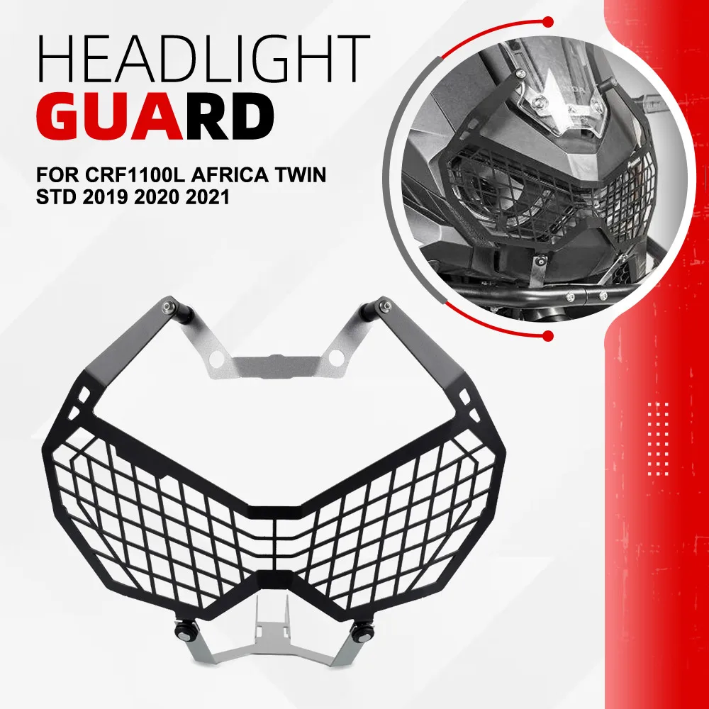 Headlight Guard For HONDA CRF1100L AFRICA TWIN STD 2019 2020 2021 Motorcycle Headlamp Grill Head Light Protections Cover
Headlight Guard For HONDA CRF1100L AFRICA TWIN STD 2019 2020 2021 Motorcycle Headlamp Grill Head Light Protections Cover