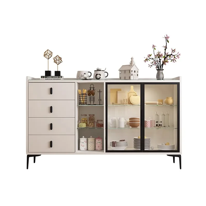 Household tea cabinet Glass wall storage cabinet Locker Living room side cabinet
Household tea cabinet Glass wall storage cabinet Locker Living room side cabinet