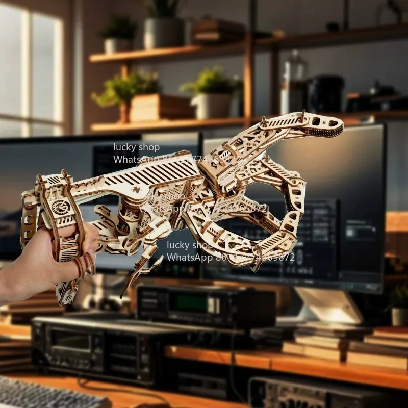 Wooden Handmade Model Repair Mechanical Claw Robot Wearable Adults and Children Wearable
Wooden Handmade Model Repair Mechanical Claw Robot Wearable Adults and Children Wearable