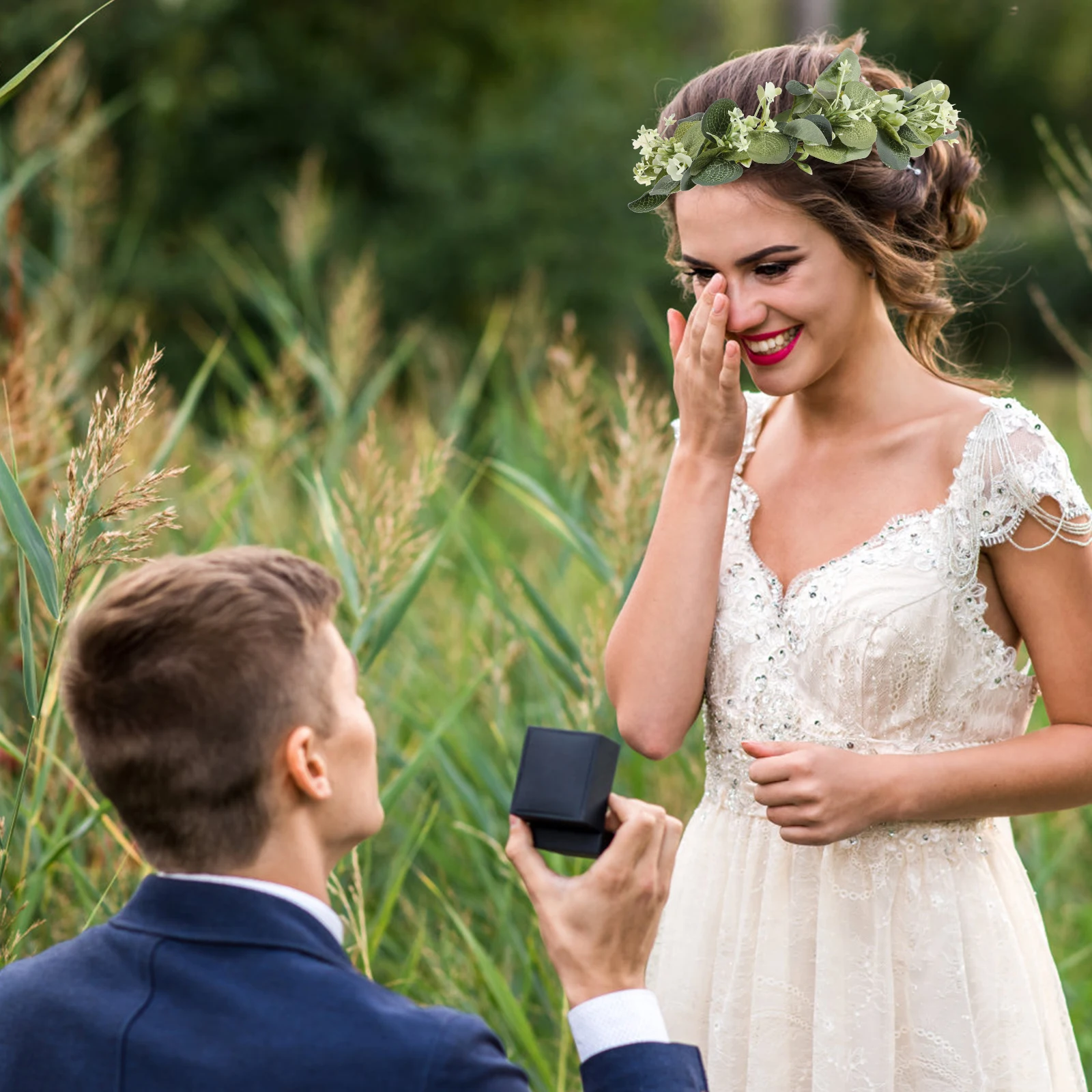 Artificial Plant Hair Accessories Stylish Wedding Head Wreath Bridal Headdress Garland Beach Party Photo Prop Hair Care Styling
Artificial Plant Hair Accessories Stylish Wedding Head Wreath Bridal Headdress Garland Beach Party Photo Prop Hair Care Styling