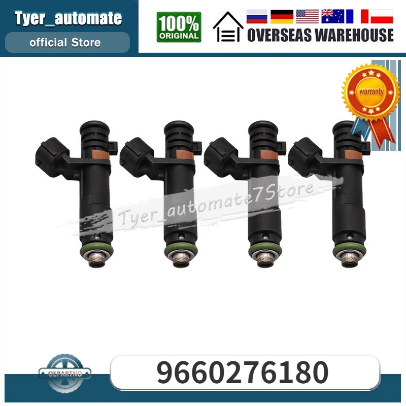 4Pcs Fuel Injectors 9660276180 For Peugeot 307 308 408 508 Citroen Seina Sega Picasso
4Pcs Fuel Injectors 9660276180 For Peugeot 307 308 408 508 Citroen Seina Sega Picasso