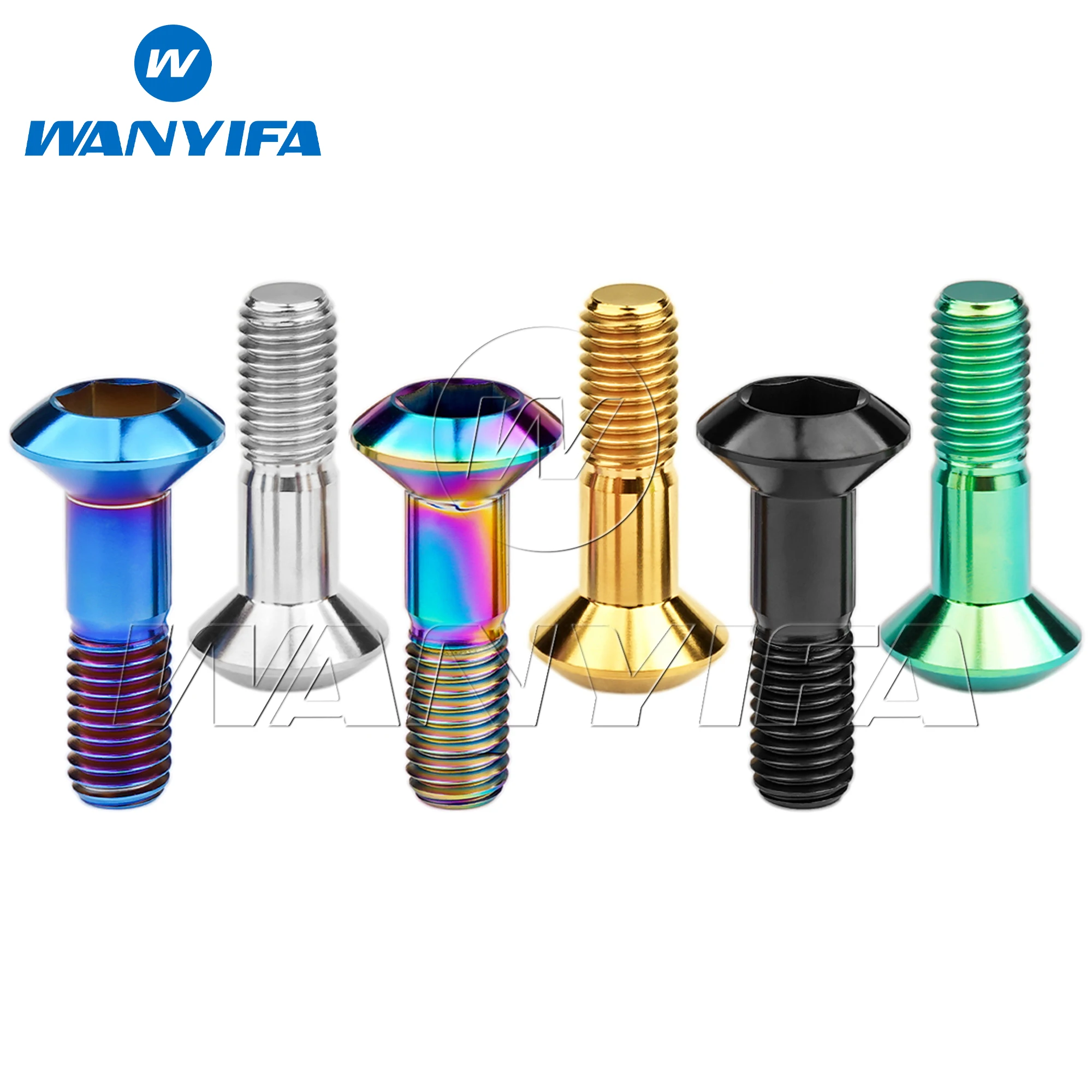 Wanyifa Titanium Bolt M8x33mm Motorcycle Sprocket Rear Chain Disc Screw Chainwheel Chain Disk Plate Ti Screws Chainring Fastener
Wanyifa Titanium Bolt M8x33mm Motorcycle Sprocket Rear Chain Disc Screw Chainwheel Chain Disk Plate Ti Screws Chainring Fastener