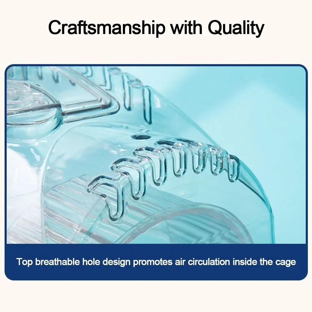 Прочная большая клетка для хомяка, прозрачная легко чистящаяся клетка для мелких животных, вентиляция с колесом, дом для среды обитания песчанки, маленькие домашние животные
Прочная большая клетка для хомяка, прозрачная легко чистящаяся клетка для мелких животных, вентиляция с колесом, дом для среды обитания песчанки, маленькие домашние животные