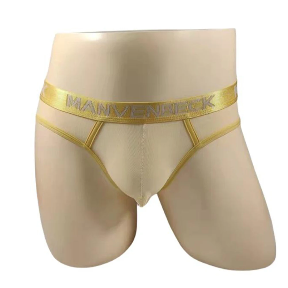 Mens Ice Silk Mens Sexy Underwear Low Waist Briefs Solid Mesh Transparent Lingerie U Pouch Underpants Men's Triangular Panties
Mens Ice Silk Mens Sexy Underwear Low Waist Briefs Solid Mesh Transparent Lingerie U Pouch Underpants Men's Triangular Panties