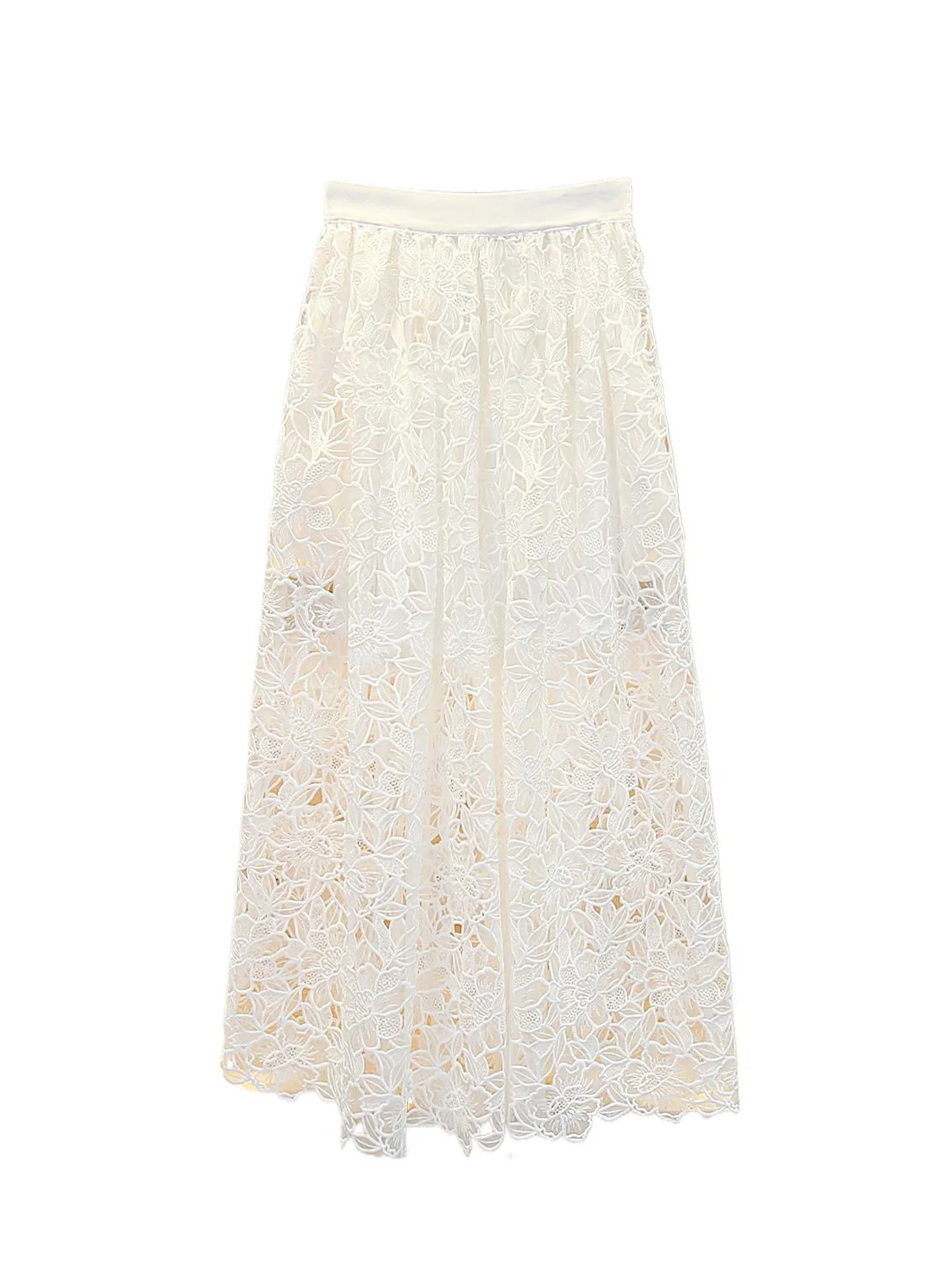 M Home Nan You High End Women's Long Lace Hollow out f Skirt Ele Commute Sle High Waist A-Line Midi Skirt
M Home Nan You High End Women's Long Lace Hollow out f Skirt Ele Commute Sle High Waist A-Line Midi Skirt