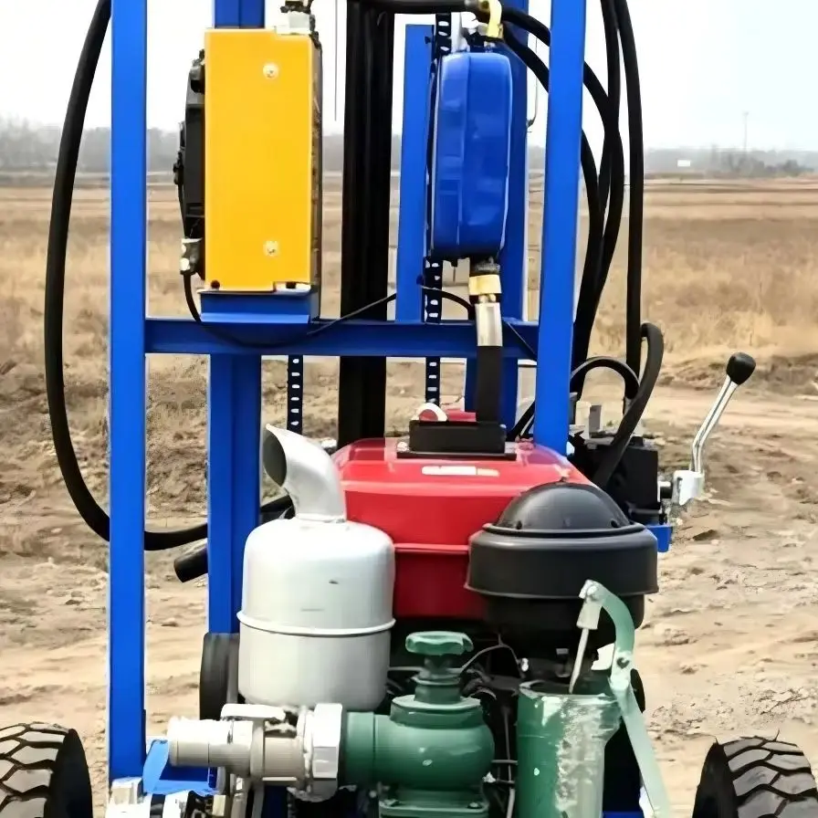 Customized 22-35HP Wheeled Water Well Drilling Rig 200m Diesel Hydraulic Household Drilling Machine
Customized 22-35HP Wheeled Water Well Drilling Rig 200m Diesel Hydraulic Household Drilling Machine
