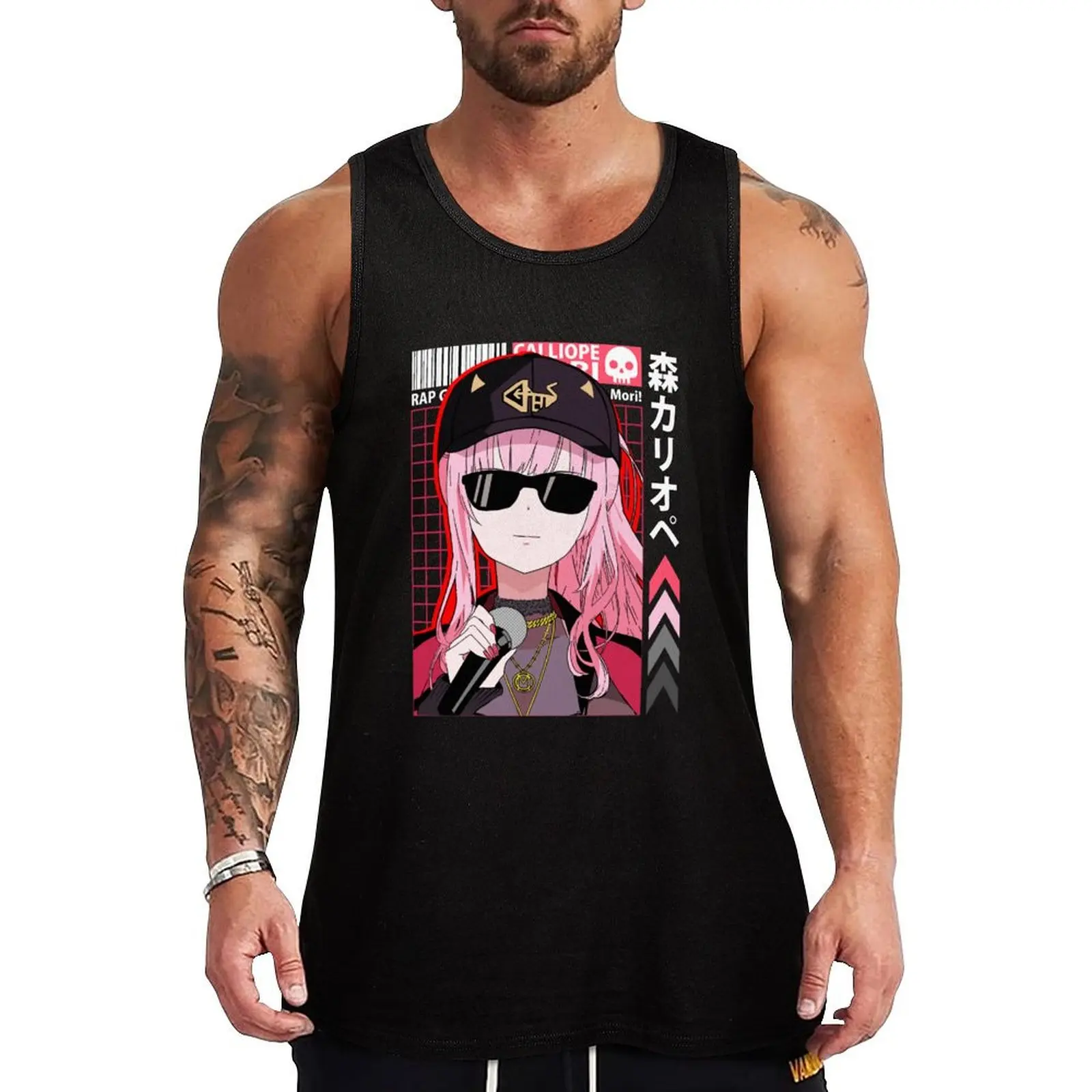 Calliope Mori Rap Hololive EN Tank Top Gym Ready Tank Top Sleeveless Quick Dry Athletic Top
Calliope Mori Rap Hololive EN Tank Top Gym Ready Tank Top Sleeveless Quick Dry Athletic Top