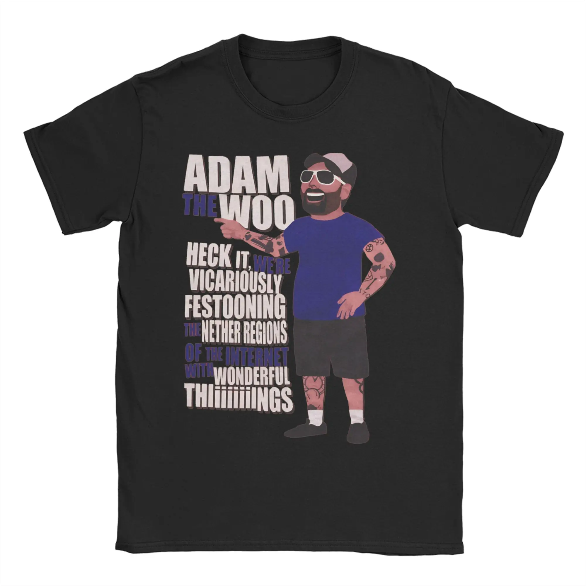 Humor Adam The Woo T-Shirt Men Crew Neck 100% Cotton T Shirt Short Sleeve Tees Summer Clothes
Humor Adam The Woo T-Shirt Men Crew Neck 100% Cotton T Shirt Short Sleeve Tees Summer Clothes