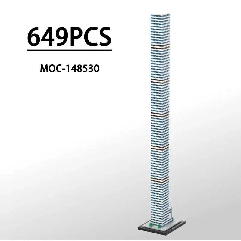 Архитектура MOC- 148530 432 Park Avenue, масштаб 1:800, строительные блоки с координационной строчкой, 649 шт., детские игрушки на день рождения, Рождество
Архитектура MOC- 148530 432 Park Avenue, масштаб 1:800, строительные блоки с координационной строчкой, 649 шт., детские игрушки на день рождения, Рождество
