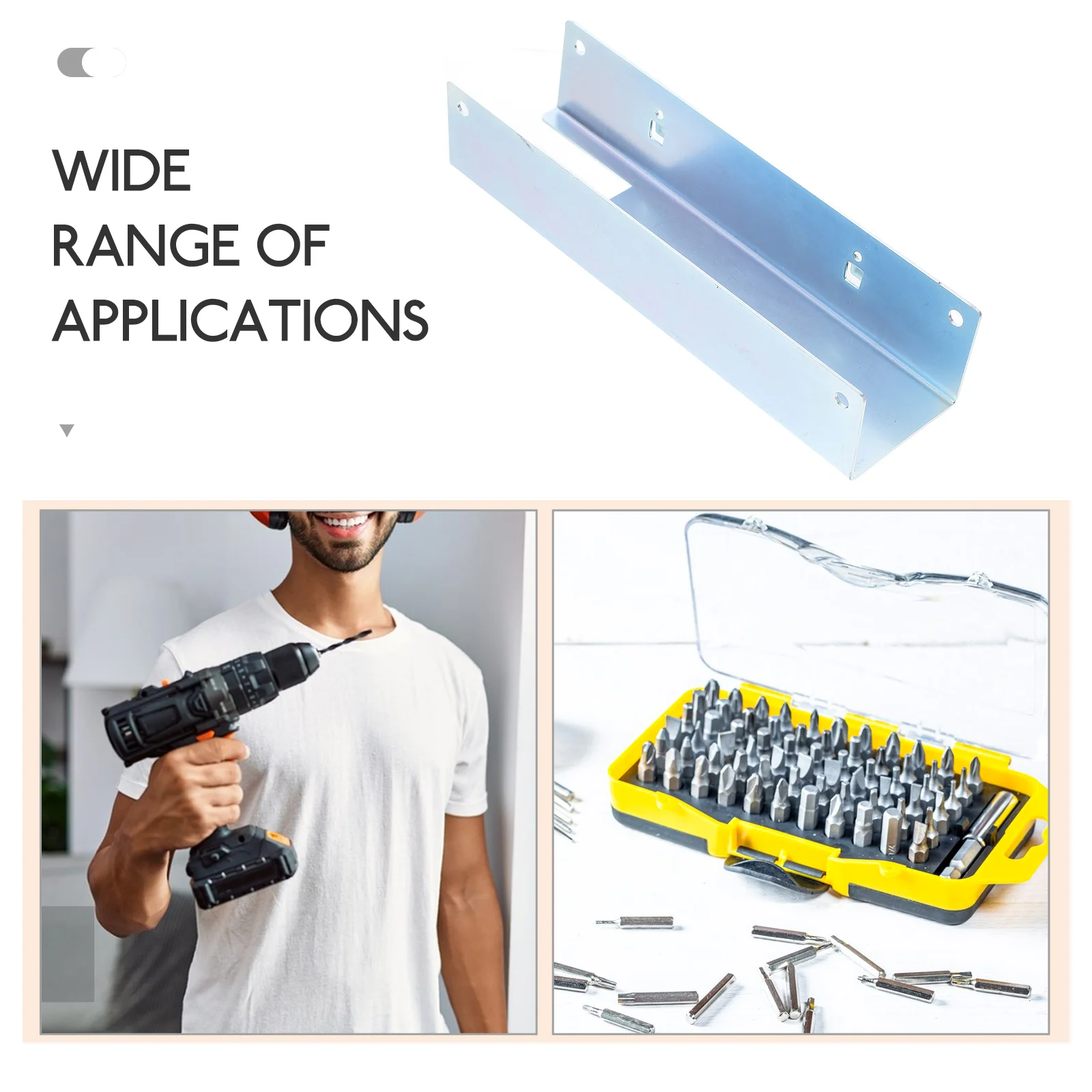Heavy Duty Drill Holder Wall Mount Power Tool Organizer Pegboard Hanger Garage Storage Rack Cordless Electric Tools Display 
Heavy Duty Drill Holder Wall Mount Power Tool Organizer Pegboard Hanger Garage Storage Rack Cordless Electric Tools Display