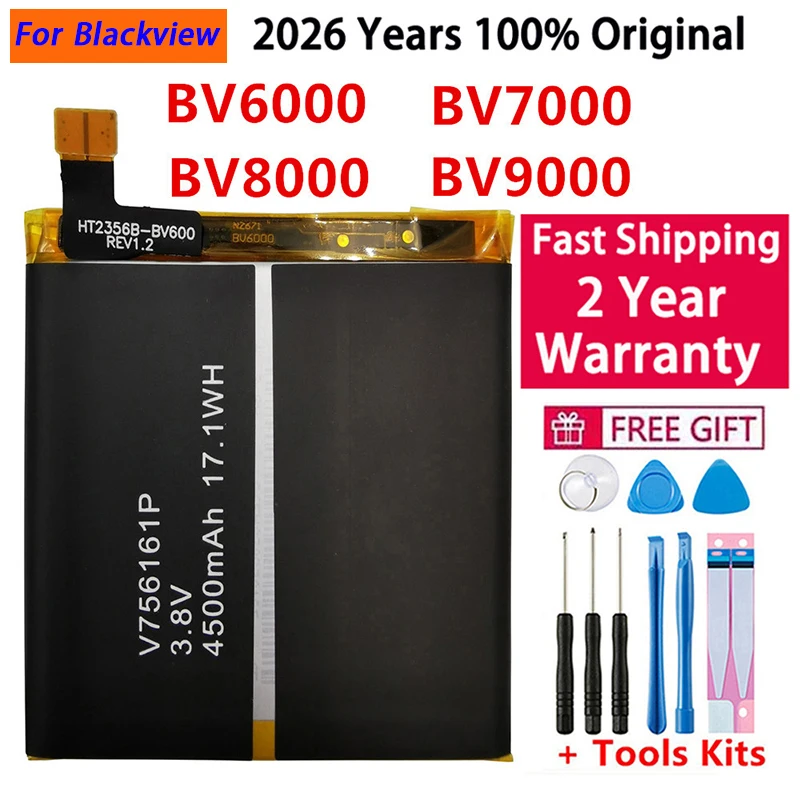 100% Original Latest Production Battery For Blackview BV6000 BV6000S BV7000 BV8000 BV9000 PRO Batterie Bateria Phone batteries
100% Original Latest Production Battery For Blackview BV6000 BV6000S BV7000 BV8000 BV9000 PRO Batterie Bateria Phone batteries
