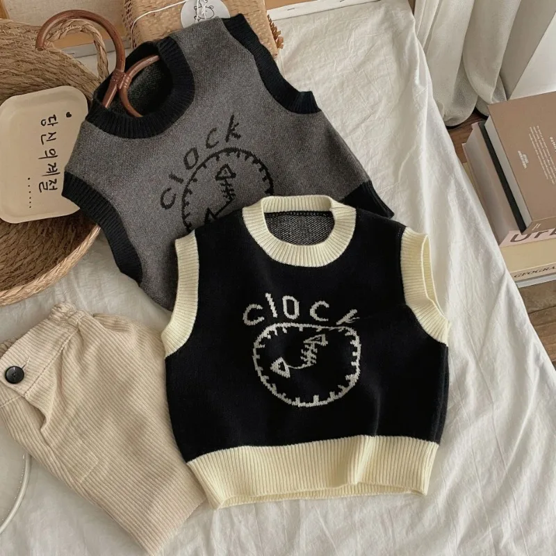 Kids Vest 2025 Autumn Winter Waistcoats for Boys Cartoon Children Pullover Girls Knitted Vest Toddler Sweater Baby Outerwear
Kids Vest 2025 Autumn Winter Waistcoats for Boys Cartoon Children Pullover Girls Knitted Vest Toddler Sweater Baby Outerwear