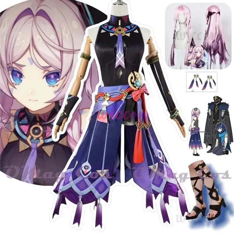 Anime Citlali Cosplay Game GenshinImpact Citlali Cosplay Costume Wig Top SKIRTS Uniform Set Shoes Party Animation Prop for Woman
Anime Citlali Cosplay Game GenshinImpact Citlali Cosplay Costume Wig Top SKIRTS Uniform Set Shoes Party Animation Prop for Woman