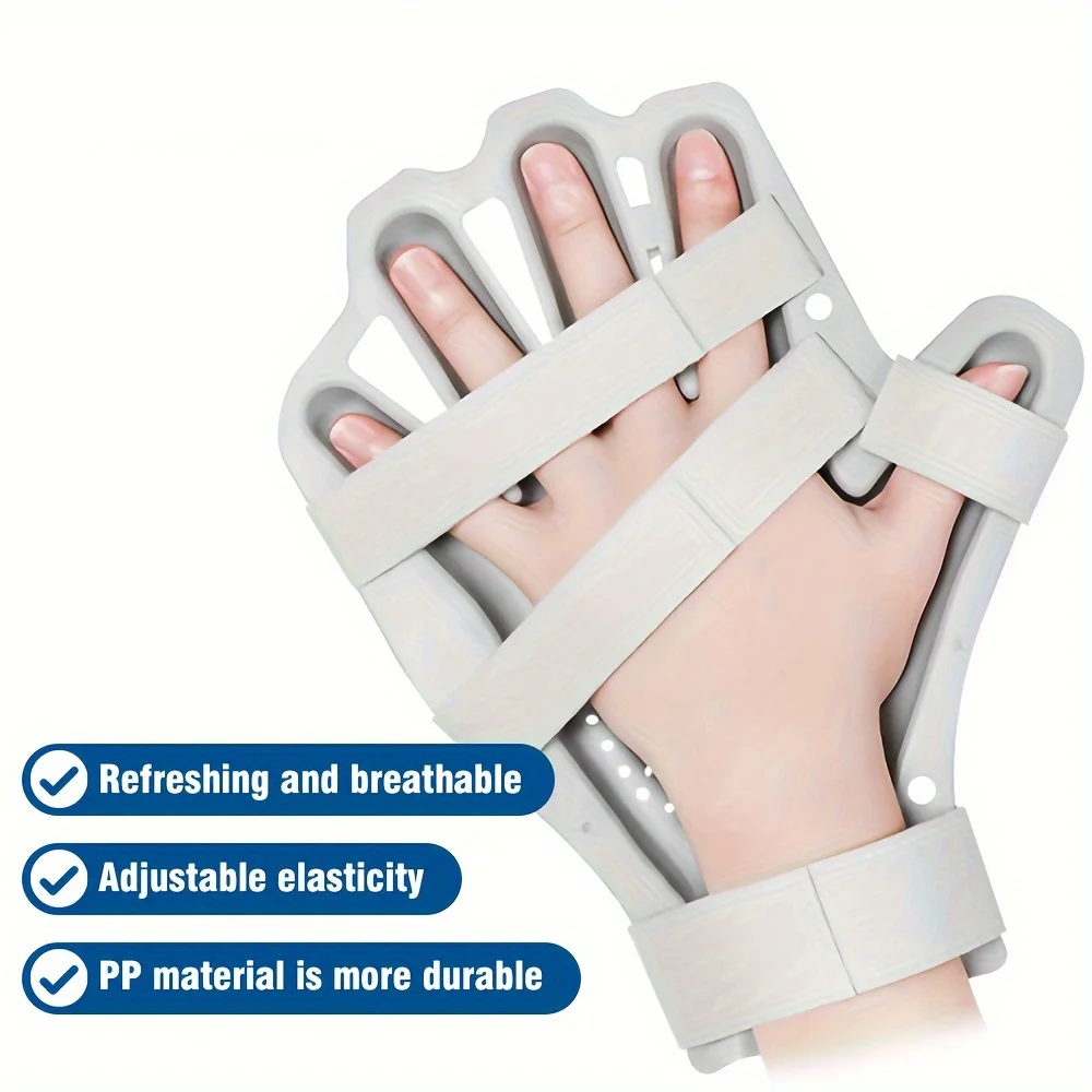 Adjustable Gloves Supports Fingerboard 1pc Hand Splint with Strap for Support and Protection Finger Correction for Men & Women
Adjustable Gloves Supports Fingerboard 1pc Hand Splint with Strap for Support and Protection Finger Correction for Men & Women