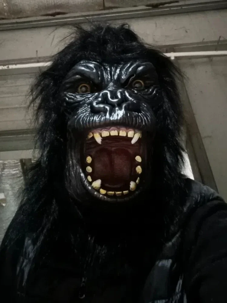 2025halloweenKoning Kong Masker Horror Dier Gorilla Aap Masker Nieuwigheid Cosplay Kostuum Hoofddeksel Dier Feest Chimpansee 
2025halloweenKoning Kong Masker Horror Dier Gorilla Aap Masker Nieuwigheid Cosplay Kostuum Hoofddeksel Dier Feest Chimpansee