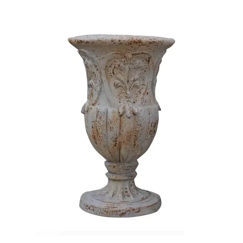 European style retro Roman flower pots with large caliber creative balcony garden layout, potted plants, potted utensils
European style retro Roman flower pots with large caliber creative balcony garden layout, potted plants, potted utensils