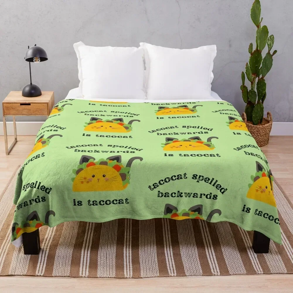 Taco Cat Throw Blanket Reusable Durable Soft Blanket for All Seasons
Taco Cat Throw Blanket Reusable Durable Soft Blanket for All Seasons